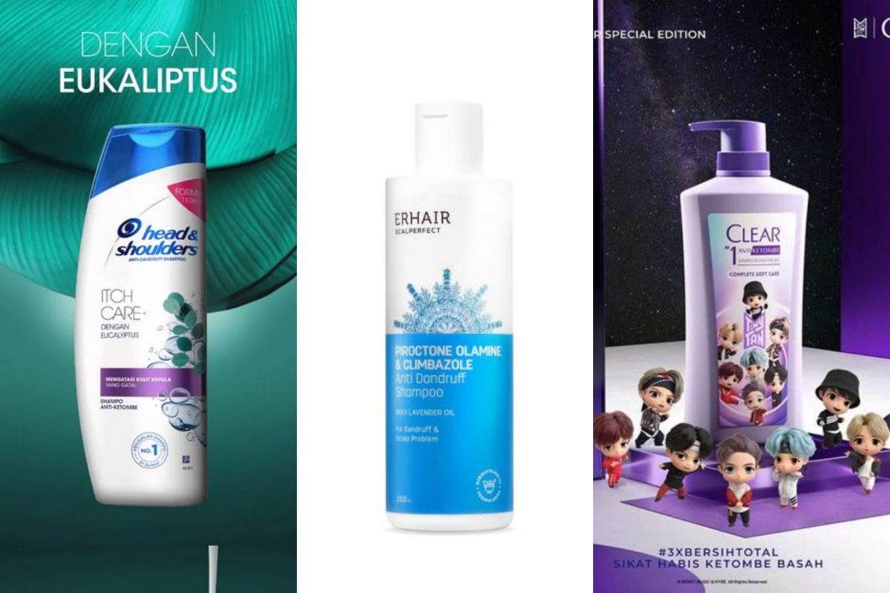 7 Sampo Anti Ketombe dan Rambut Rontok Paling Ampuh untuk Hijabers, Murah Tapi Super Manjur!