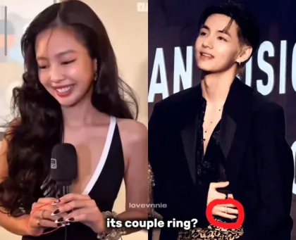 Jennie BLACKPINK dan V BTS Pakai Cincin Couple, Rumor Pacaran Terus Memanas!