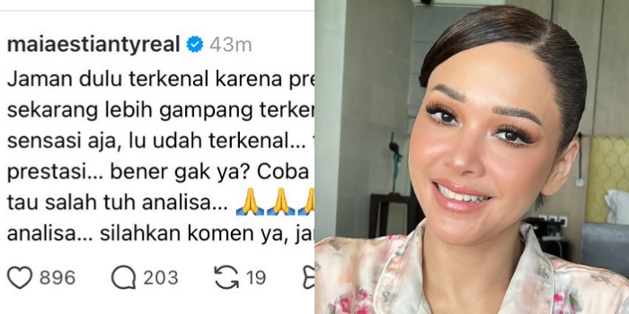 Maia Estianty Mendadak Sentil Orang Terkenal Karena Sensasi, Sindir Siapa?