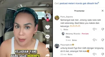 Melaney Ricardo Jawab Tudingan Tak Punya Empati karena Tak Beri Fee Transport Korban Penipuan Marwah Katering