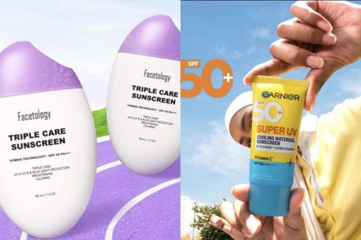 Nggak Sampai Rp50 Ribu! 8 Sunscreen Terbaik untuk Kulit Berminyak dan Berjerawat, Bikin Wajah Bebas Kilap Seharian