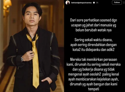 Betrand Peto Bongkar Perlak...