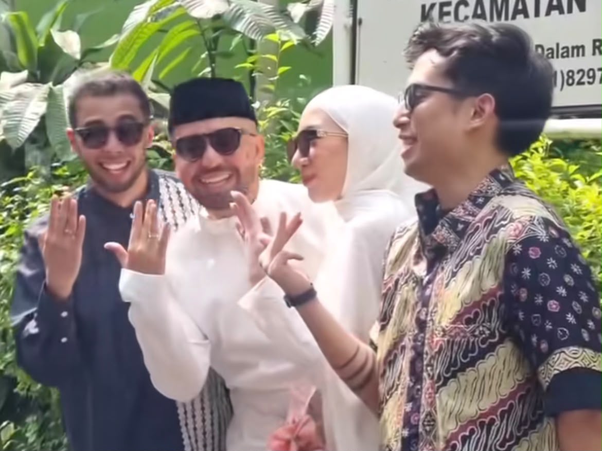 Hadir di Pernikahan Hassan Alaydrus, Okin Malah Disindir karena Absen di Wisuda Sang Anak