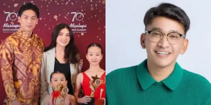 Dihadiri Giorgio Antonio Bukannya Ruben Onsu, Kelulusan Akademi Balet Thalia dan Thania Jadi Sorotan