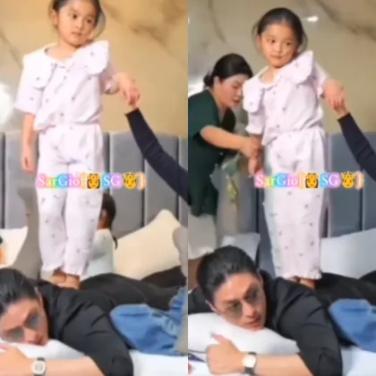 Aksi Thania Putri Onsu Pijat Punggung Giorgio Antonio Saat Live Jualan Viral, Netizen Singgung Eksploitasi Anak