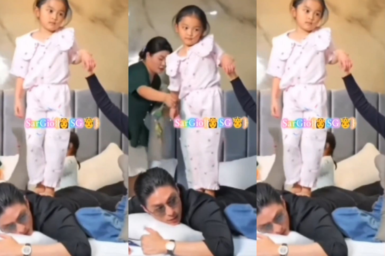 Video Thania Anak Ruben Onsu Pijat Giorgio Antonio Viral, Kasihan Anaknya Jadi Babu CEO!