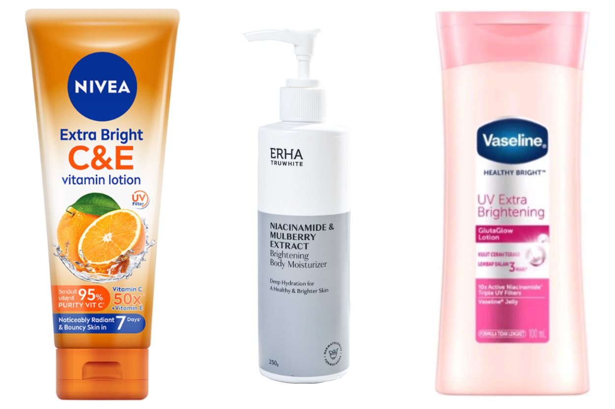 5 Body Lotion untuk Mencerahkan Kulit yang Cepat Meresap dan Nggak Lengket, Bye-Bye Kulit Kusam! 