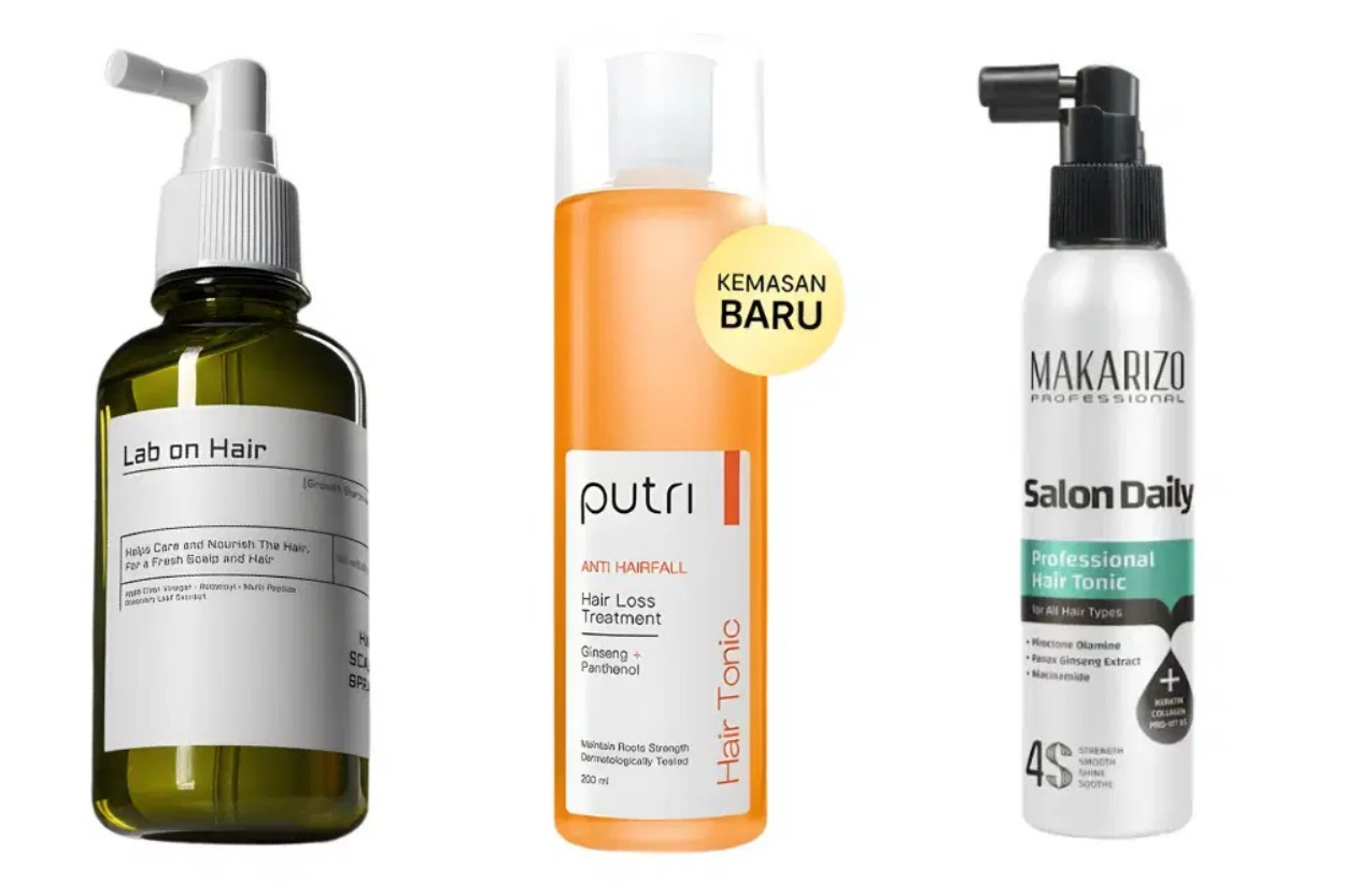 7 Hair Tonic untuk Menebalk...