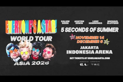 Konser 5 Seconds of Summer Jakarta 2026 Tambah Hari, Cek Jadwal dan Harga Tiket