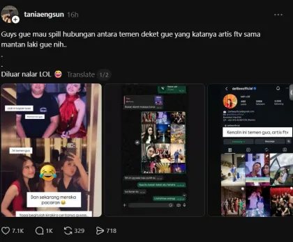 Media Sosial Heboh Dugaan Perselingkuhan Artis FTV, Nama Defi Lee Ikut Terseret