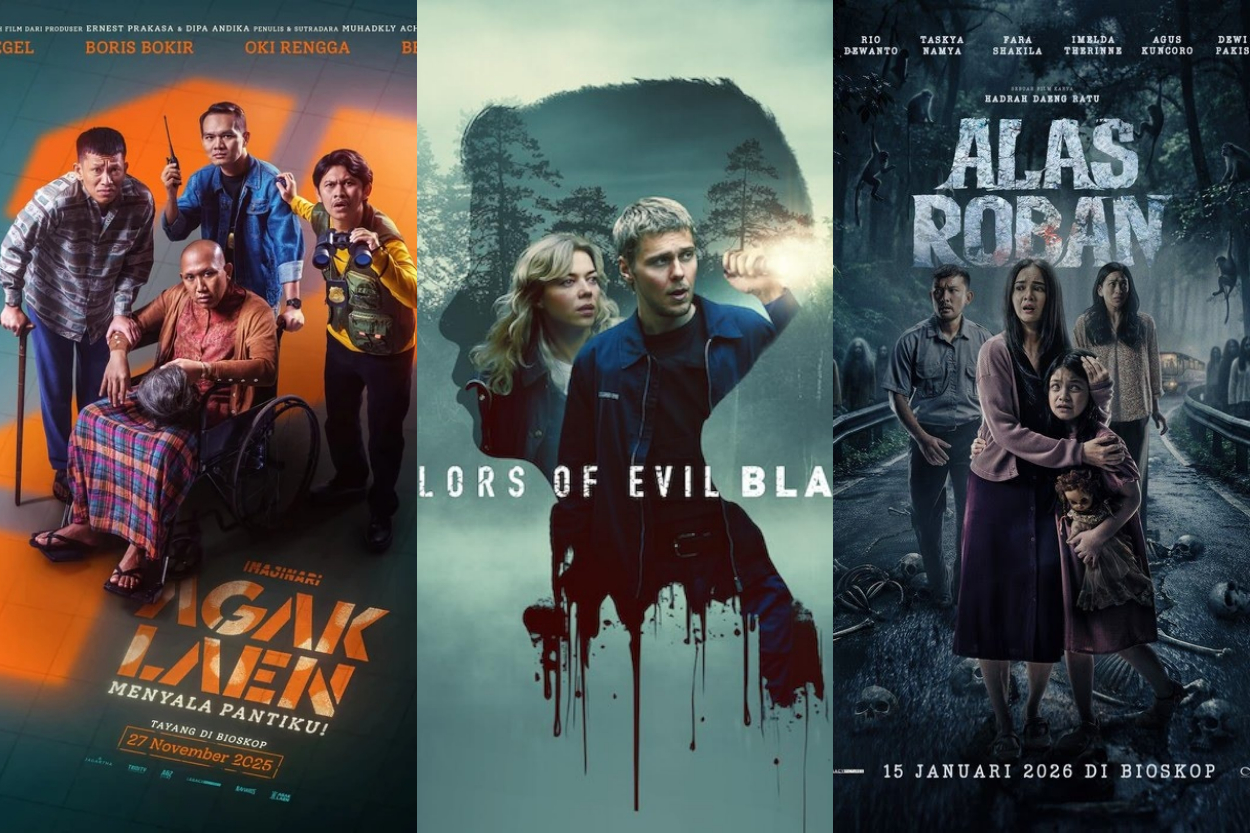 10 Film Terbaru Netflix yang Lagi Viral: Alas Roban, Agak Laen Menyala Pantiku, hingga Colors of Evil Black