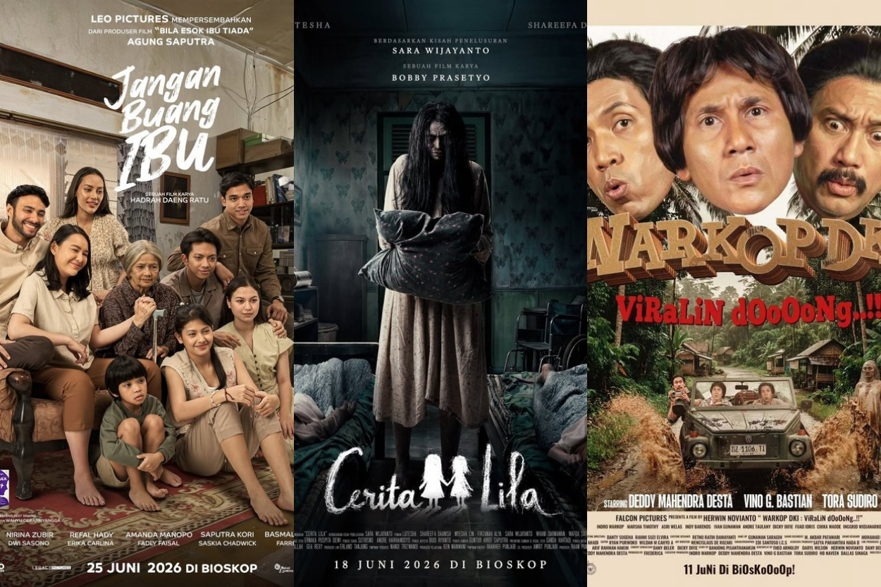 12 Film Bioskop Indonesia Terbaru 2026, Ada Horor Mencekam hingga Drama Bikin Banjir Air Mata