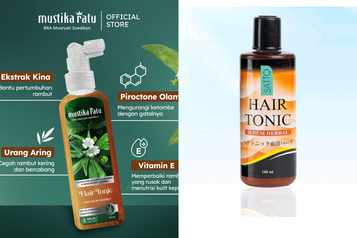 5 Hair Tonic Terbaik untuk Rambut Rontok, Bantu Perkuat Akar dan Jaga Rambut Tetap Tebal