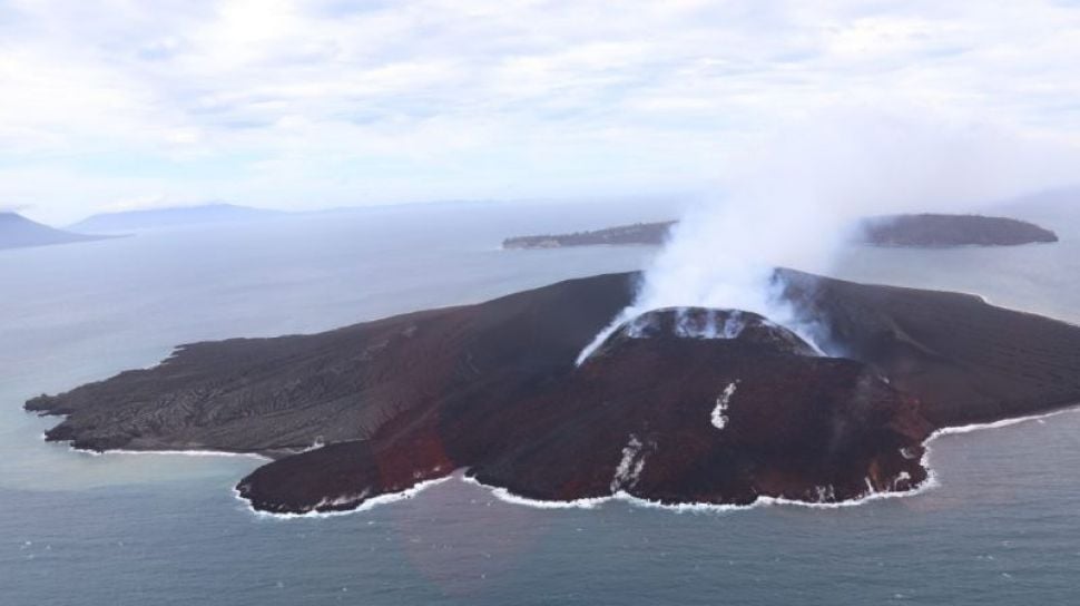 Anak Krakatau Berstatus Sia...