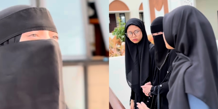 Celine Evangelista Haru Antar Putri Sulung ke Pesantren, Rela Berjauhan Demi Pendidikan Agama