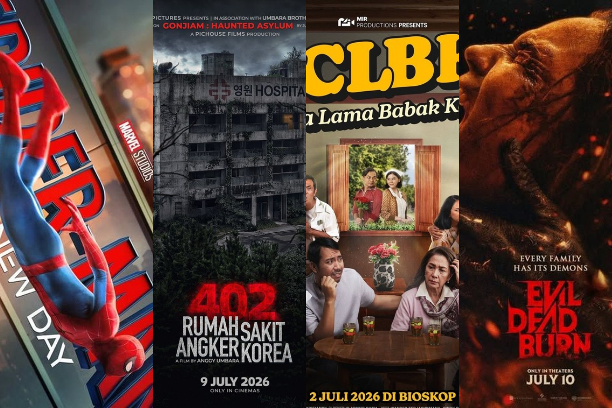 15 Film Bioskop Terbaru Juli 2026: Horor Mencekam, Aksi Hollywood hingga Kisah yang Bikin Nangis