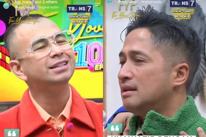 Tangis Irfan Hakim Pecah di Depan Raffi Ahmad, Minta Sahabatnya Berhenti dari Politik!