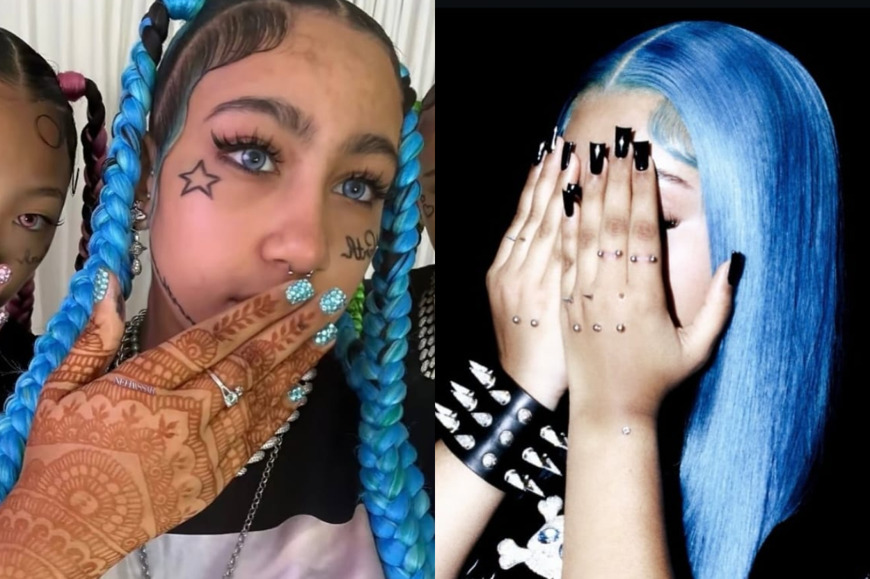 Nekat Tindik Tangan di Usia 13 Tahun, Penampilan Ekstrem Anak Kim Kardashian Bikin Dokter Khawatir!