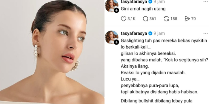 Tasya Farasya Curhat Soal Sulit Menagih Utang Hingga Sentil Orang yang Diduga Memutar Balikkan Cerita, Sindir Siapa?