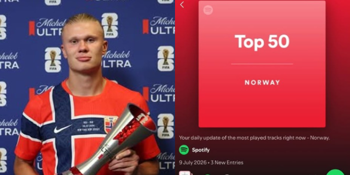 Siapa Sangka! Erling Haaland Pernah Jadi Rapper, Lagunya Kini Tembus Top 50 Spotify Norway