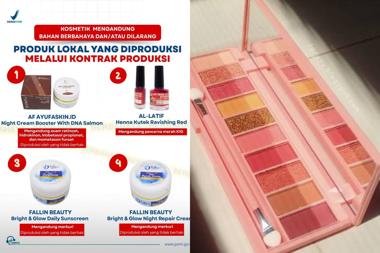 BPOM RI Rilis 14 Kosmetik B...