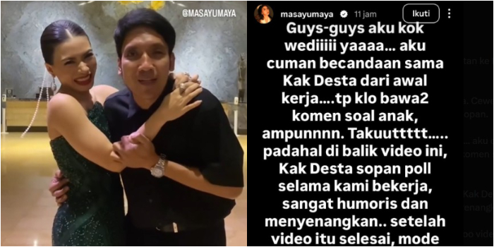 Masayu Maya Klarifikasi Usa...