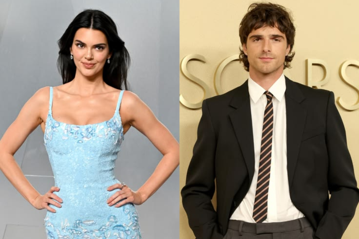 Tampil Kompak Pakai Baju Serbaputih, Kendall Jenner dan Jacob Elordi Pamer Pelukan Hangat di Malibu