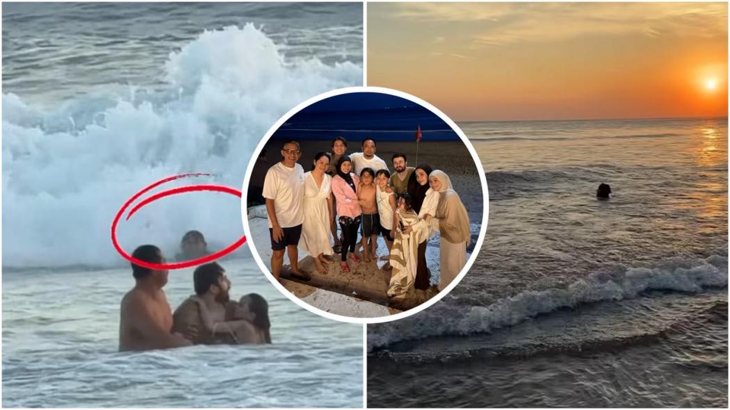 Detik-detik Anak Meisya Siregar Terseret Ombak Besar di Bali, Nyaris Kehilangan Nyawa