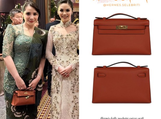 Nagita Slavina Tampil Elegan dengan Hermes Kelly Pochette Limited Edition, Harganya Setara 77 Kali UMR Jakarta 2026