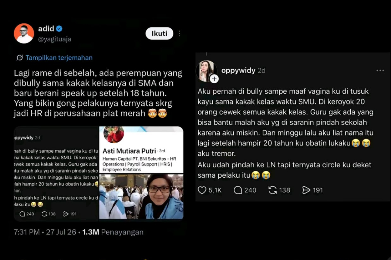 Viral Curhat Korban Bullyin...