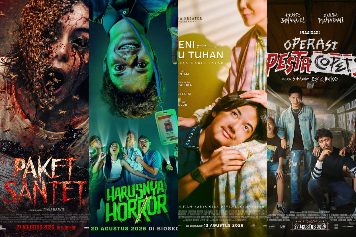 11 Film Bioskop Terbaru Agu...