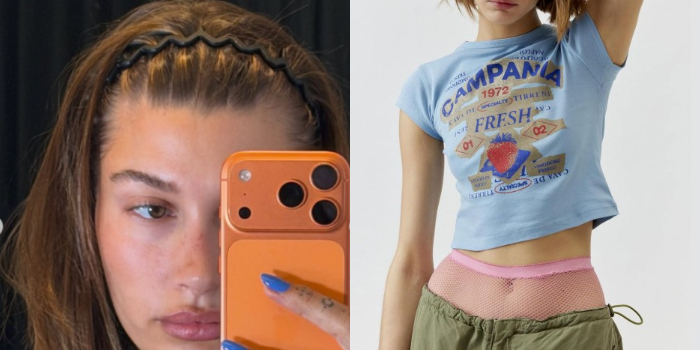 Y2K Is Back! Intip Item Fashion Era 2000-an yang Kembali Digandrungi, Salah Satunya Bandana Zigzag Dikenakan Hailey Bieber