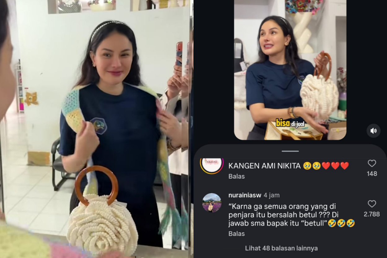 Nikita Mirzani Tampil Fresh dari Balik Rutan, Ucapan Soal Penjara Sindir Reza Gladys?