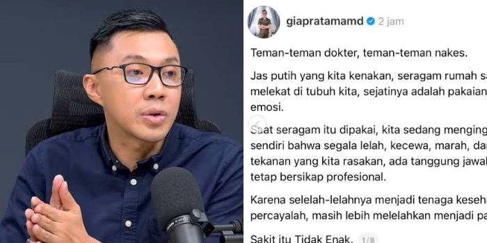 Dr Gia Soroti Dugaan Komentar Nirempati Oknum Nakes di Unggahan Mendiang Yurizal, Ingatkan Pentingnya Profesionalisme