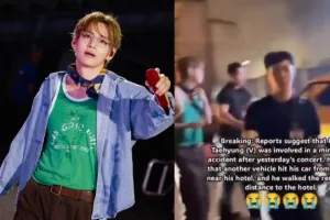 V BTS Dikabarkan Alami Kecelakaan Mobil di New Jersey, Dugaan Ditabrak dari Belakang Menguat
