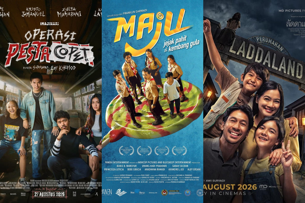 6 Film Bioskop Indonesia Terbaru Agustus 2026: Ada Horor hingga Komedi Pecah, Catat Tanggalnya!