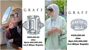 7 Cincin Mewah Syahrini den...