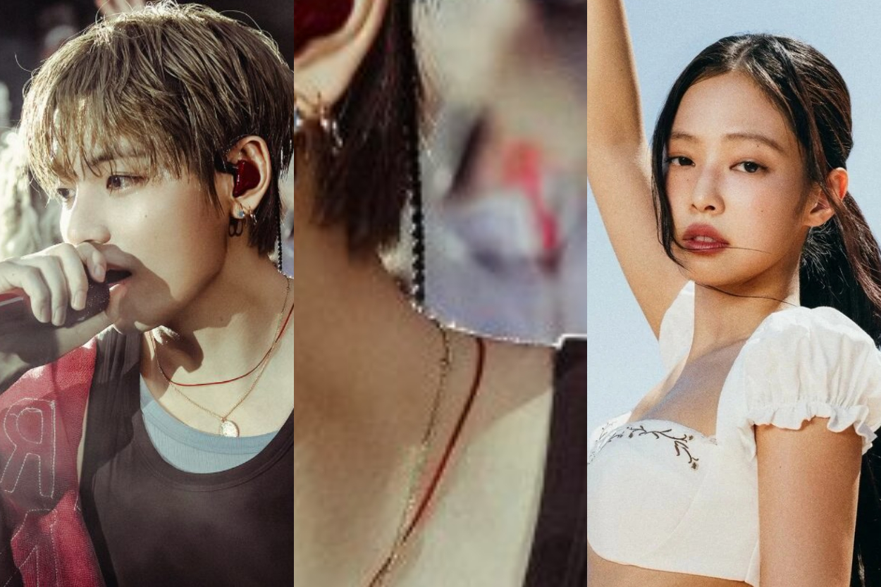 Unggahan Baru V BTS Konfirmasi Pacaran dengan Jennie BLACKPINK? Kalung Inisial J Jadi Bukti Baru