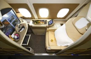 Intip Fasilitas Mewah Emirates Airbus A380 Rute Soetta-Dubai, Bak Hotel di Udara