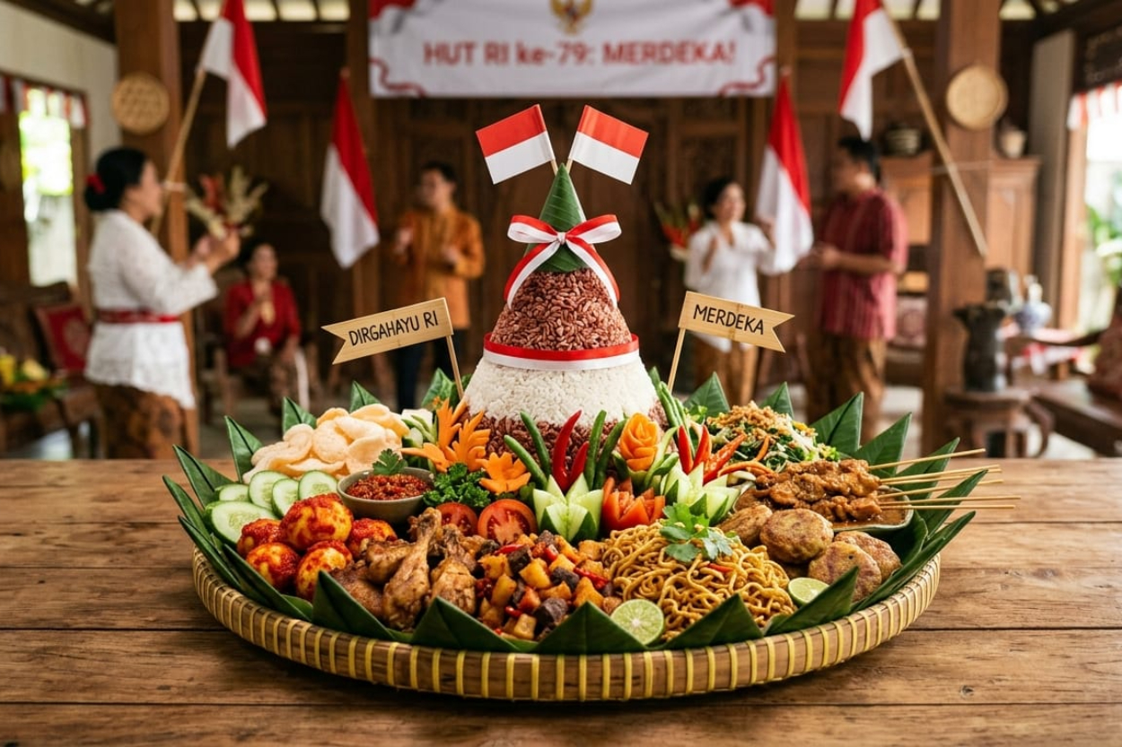 Sederet Makanan Khas Kemerdekaan Indonesia yang Lezat dan Wajib Dicoba saat 17 Agustus: Ada Nasi Tumpeng hingga Bubur Merah Putih