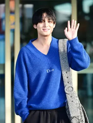 Mingyu SEVENTEEN Siap Bertolak ke Jakarta, Airport Look Santainya Malah Bikin Fans Gemas
