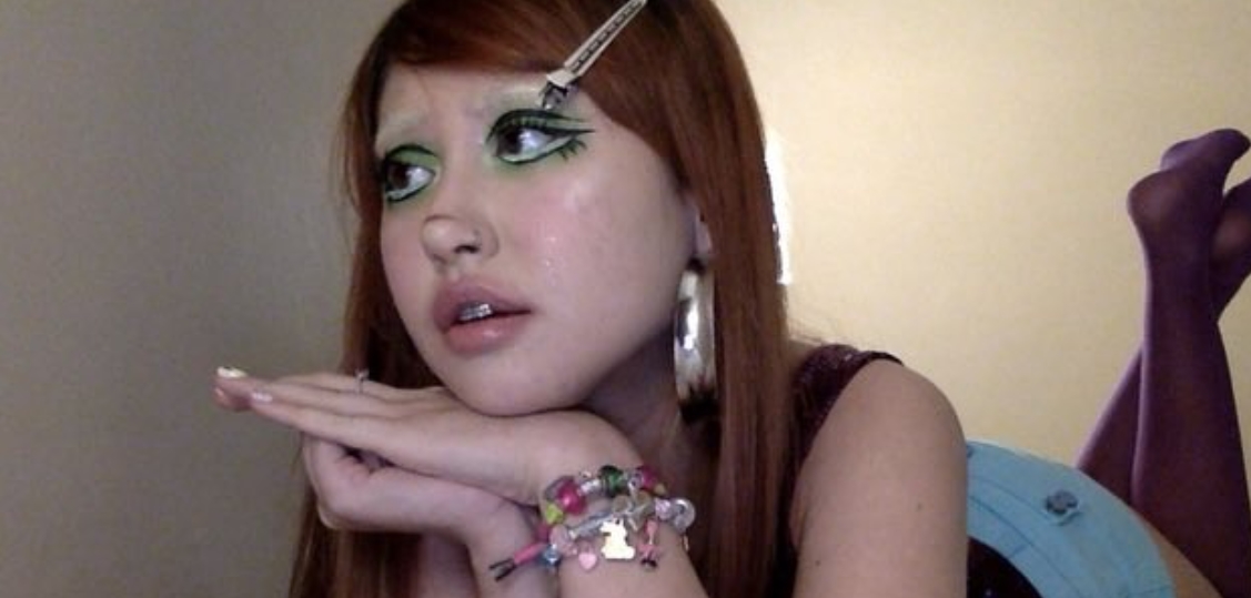 Naykilla Tampil Nyentrik dengan Makeup Hijau, Bakal Jadi Tren Baru Remaja?