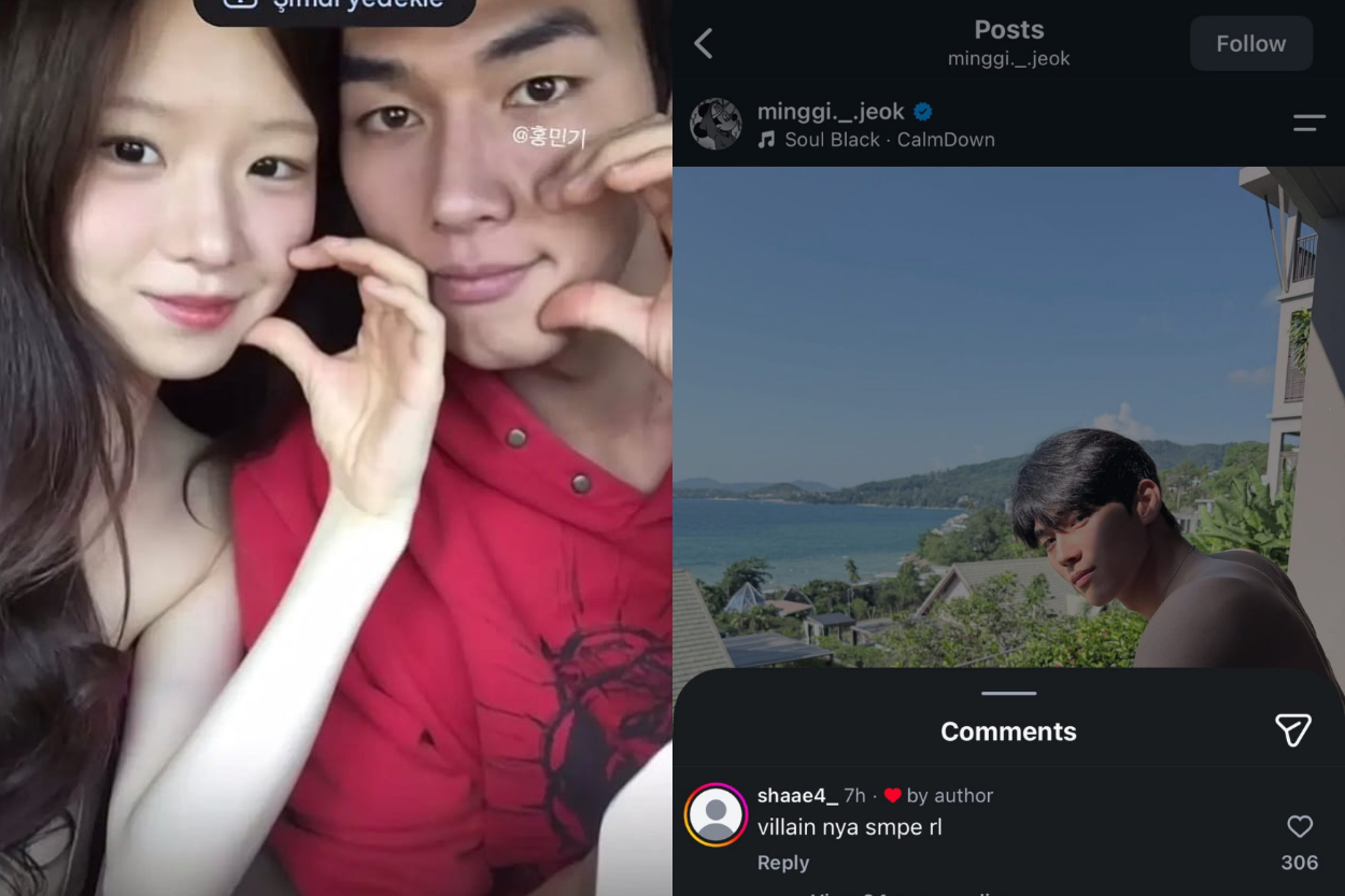 Hong Min Gi Akui Jadi Orang Jahat? Like Komentar Villain Ditengah Konflik dengan Mantan Pacar