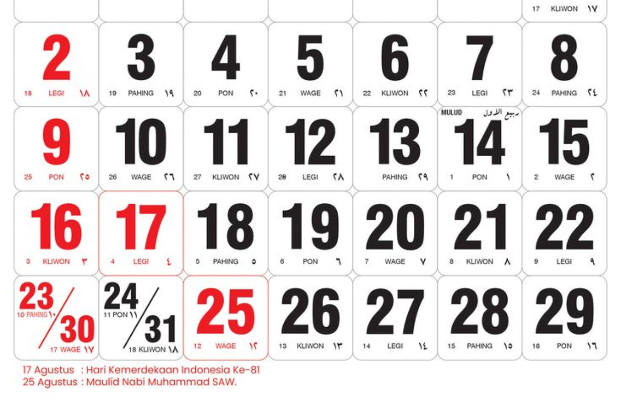 Jadwal Libur Maulid Nabi 2026: Cek Jumlah Hari dan Opsi Cuti Panjangnya