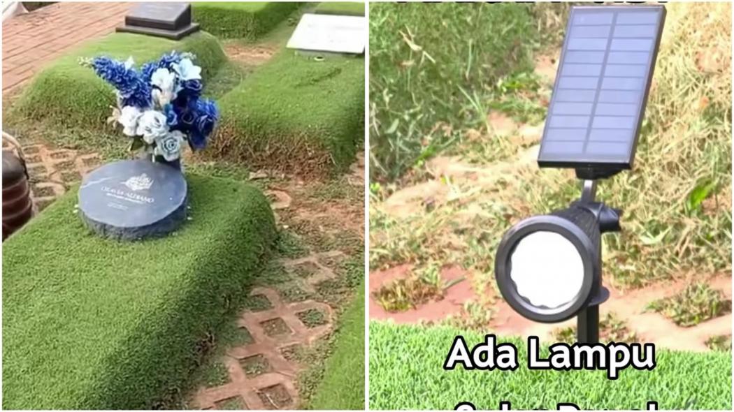 Lampu Solar di Makam Vidi Aldiano Diduga Dicuri, Tanggapan Harry Kiss Bikin Netizen Kagum