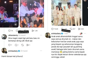 Amanda Rigby dan Andre Taulany Menikah, Erin: Hamil Duluan Kali! 