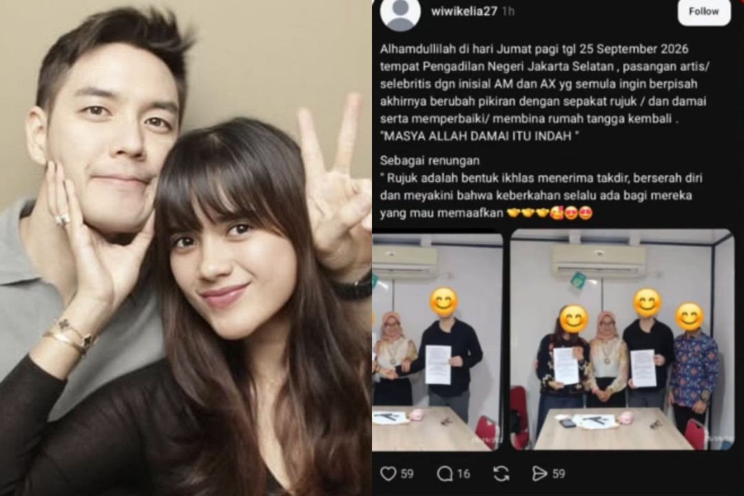 Audi Marissa dan Anthony Xie Rujuk! Sempat Gugat Cerai, Kini Pilih Berdamai?
