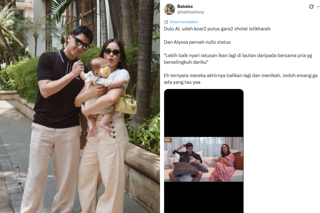 Masa Lalu Al Ghazali dan Alyssa Daguise Viral Lagi: Putus Karena Istikharah, Sikap Kasar hingga Isu Selingkuh