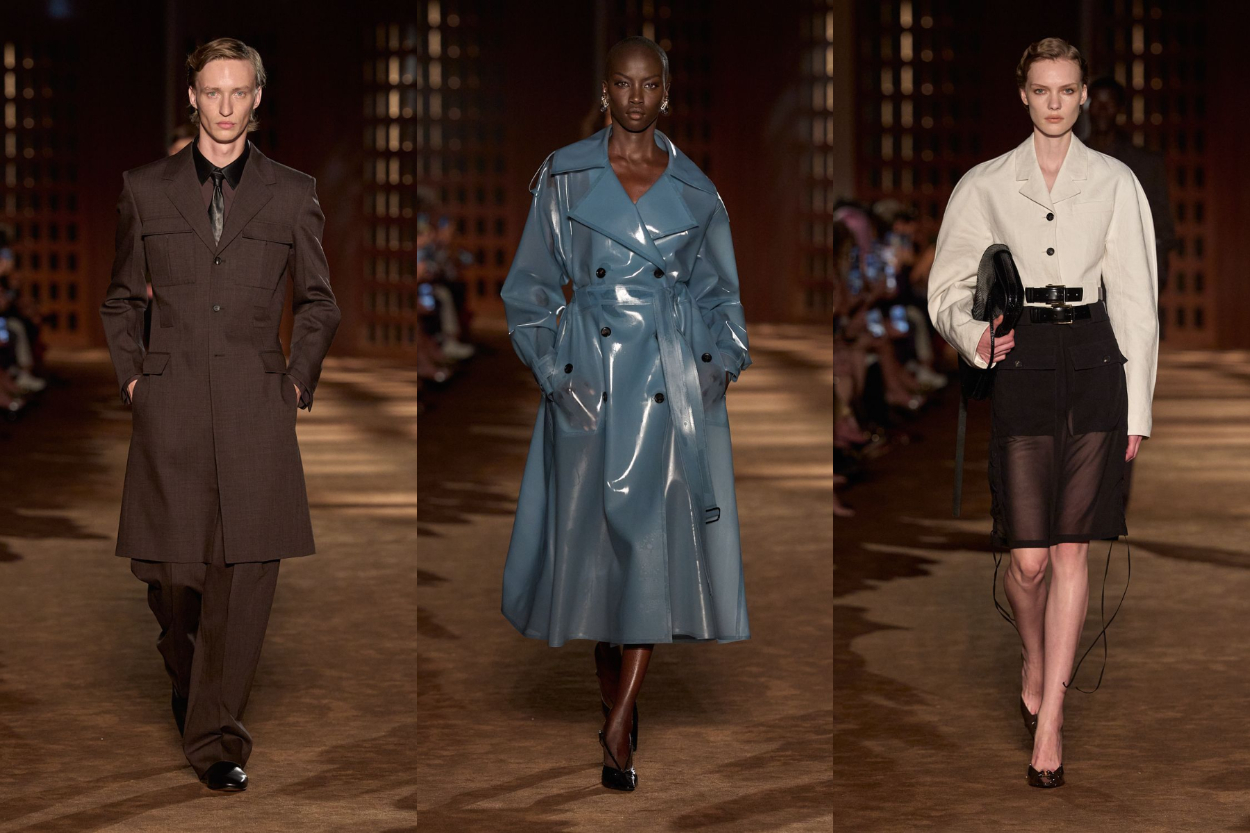 Ferragamo Spring Summer 2027 Bikin Perempuan Era 1940an Hidup Lagi, Siluet Jadul Dirombak Jadi Makin Berani!