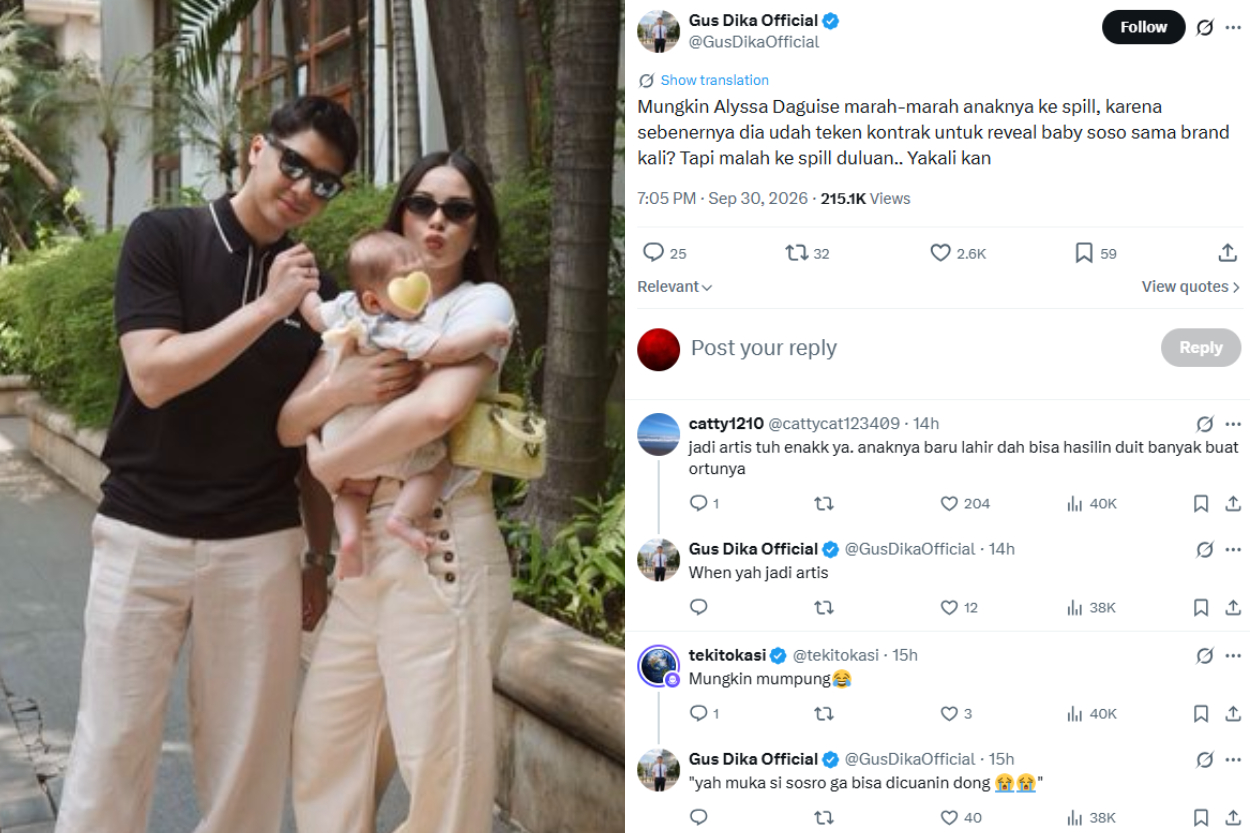 Alyssa Daguise Marah Muka Baby Soso Bocor Karena Sudah Siapkan Reveal Bareng Brand? Ini Faktanya